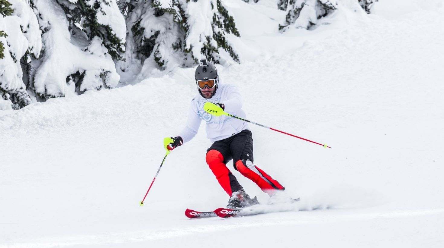 Skiing in Turkey in March.