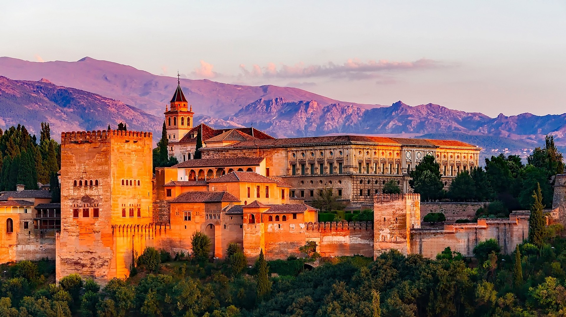 The Alhambra in Granada is a significant, and stunning, site to explore If you’re in Spain, you simply must visit Alhambra, a sprawling hilltop fortress and palace complex in Granada.