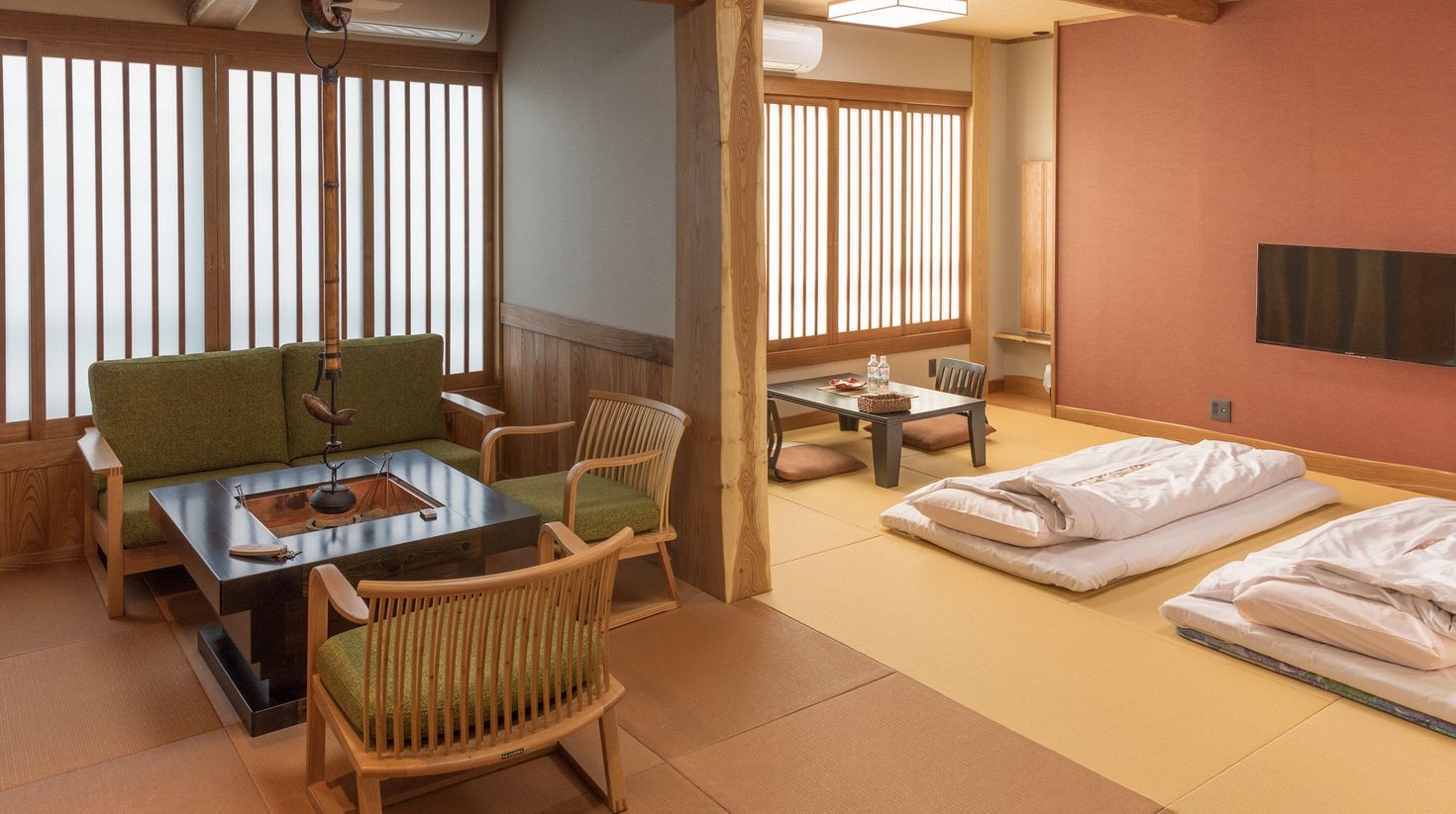 Ryokans offer a very relaxing environment and one must stay in a ryokan when you're hiking the Kumano Kodo trail.
