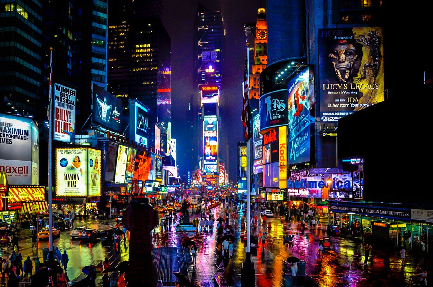 Things to do in New York, visit Times Square