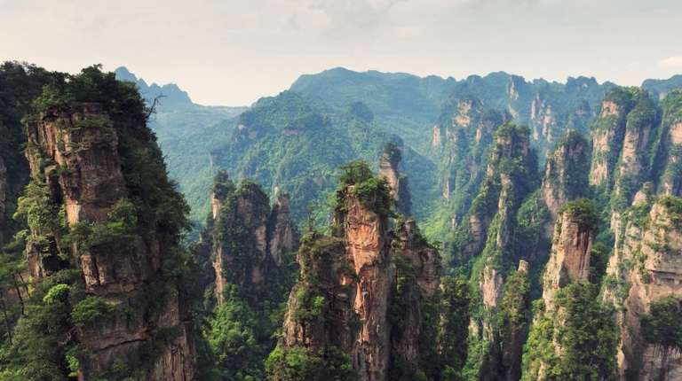 Zhangjiajie National Forest Park (Avatar Mountains)