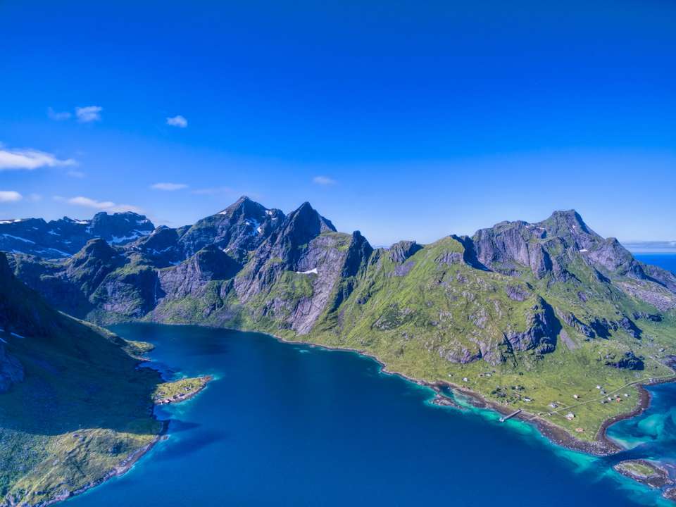 Lofoten from air