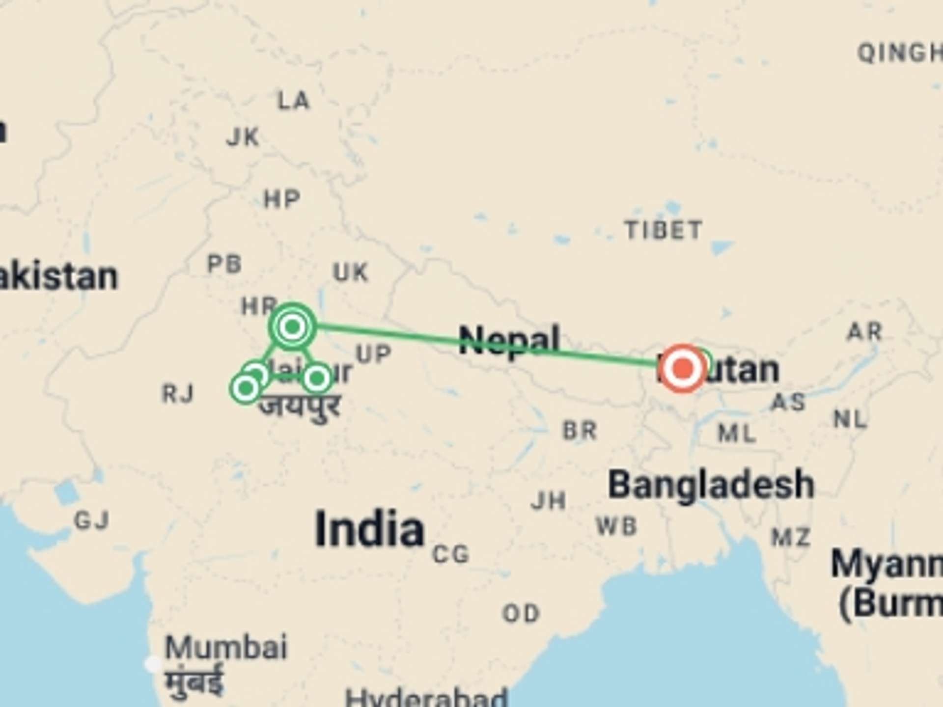 South Asia 13-Day tours
