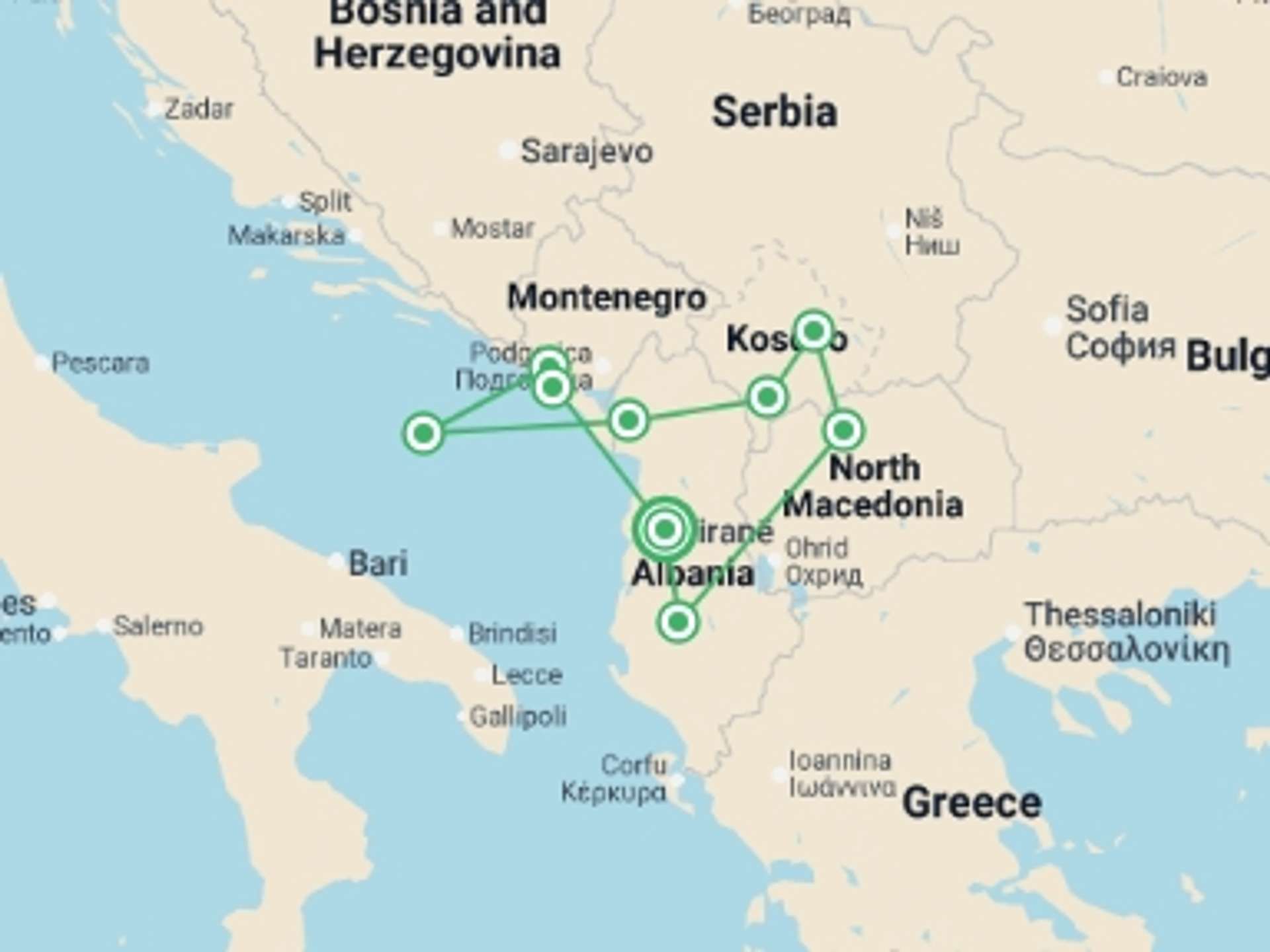 Balkans 5-Day tours