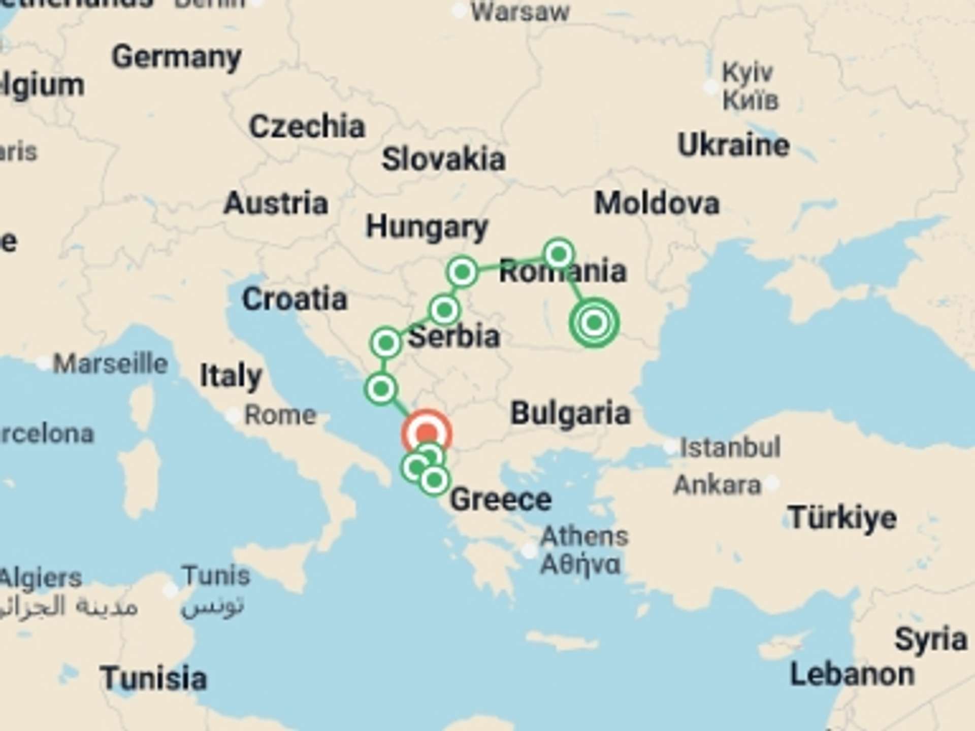 Balkans 13-Day tours