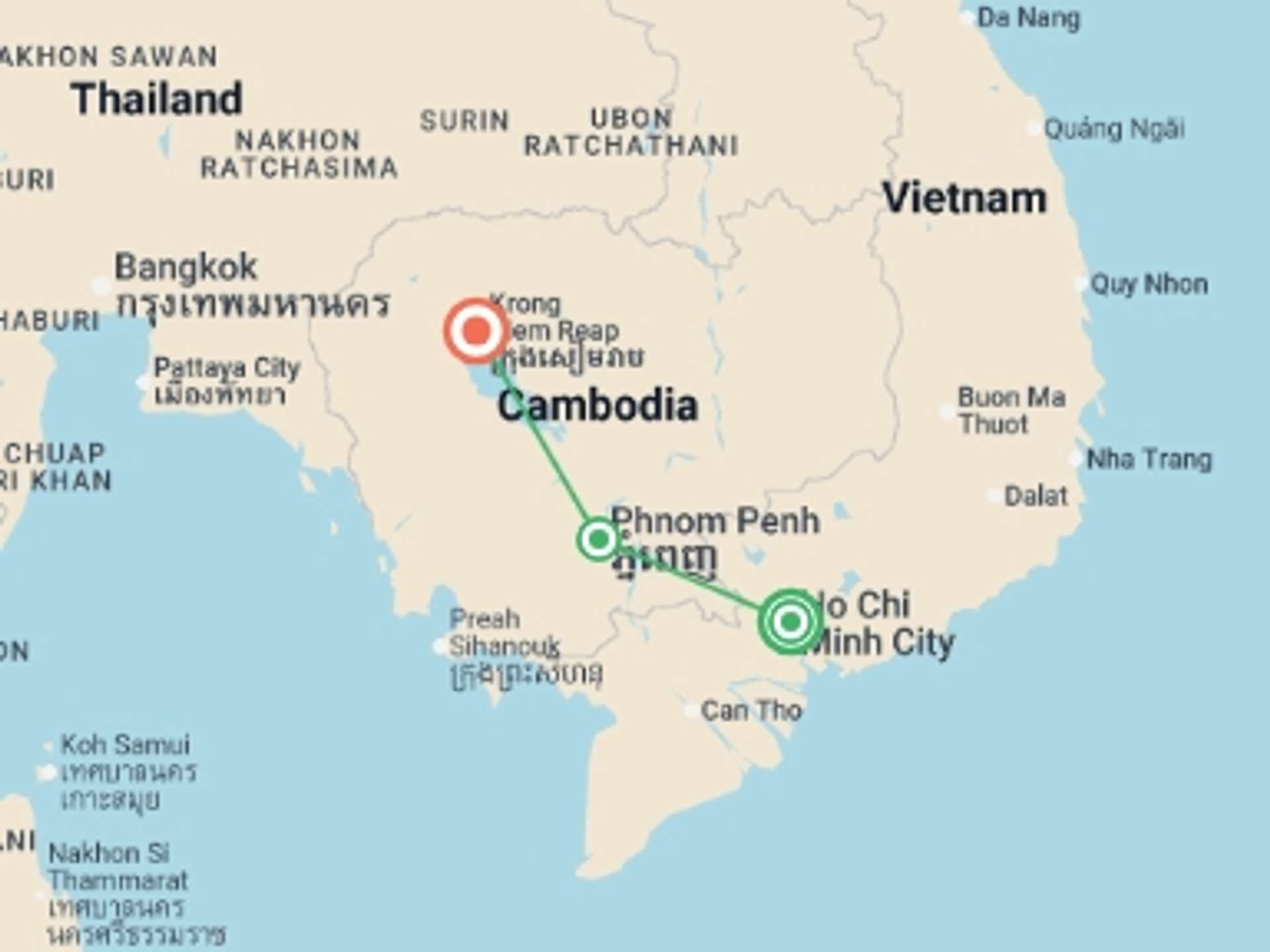 South East Asia 8-Day tours