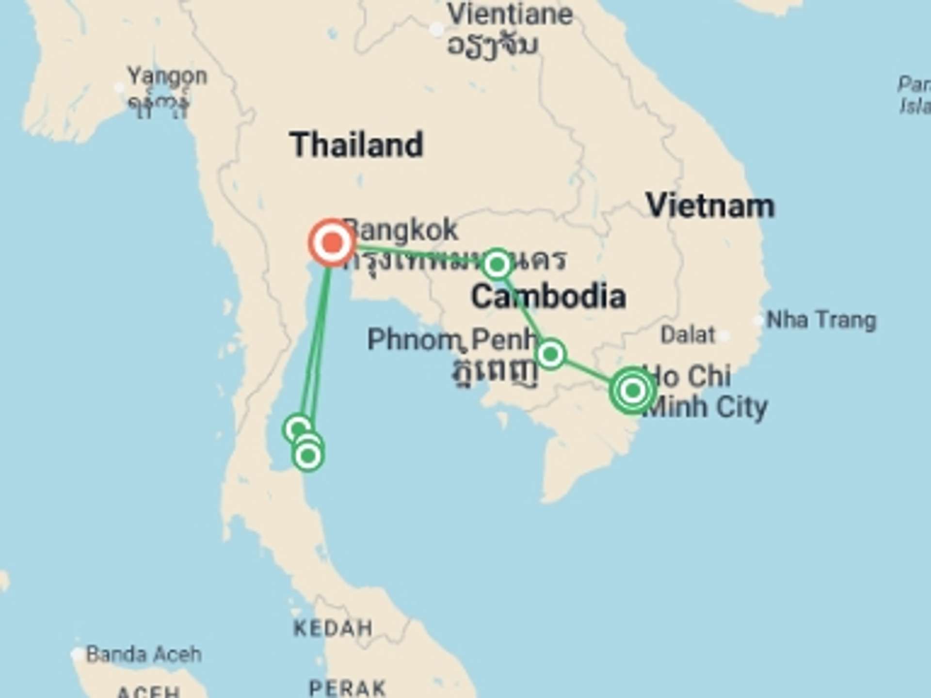 South East Asia 16-Day tours
