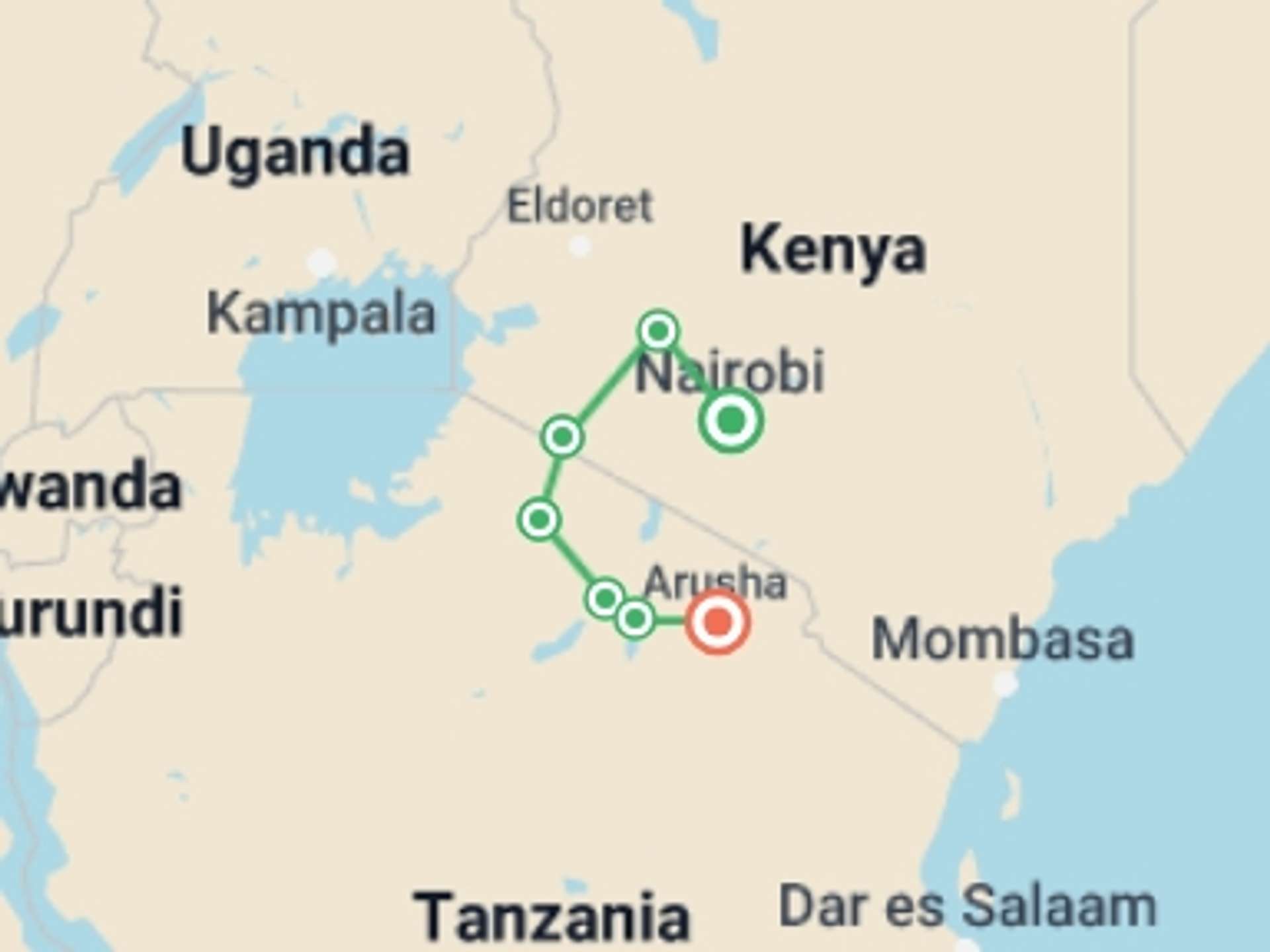 East Africa 8-Day tours