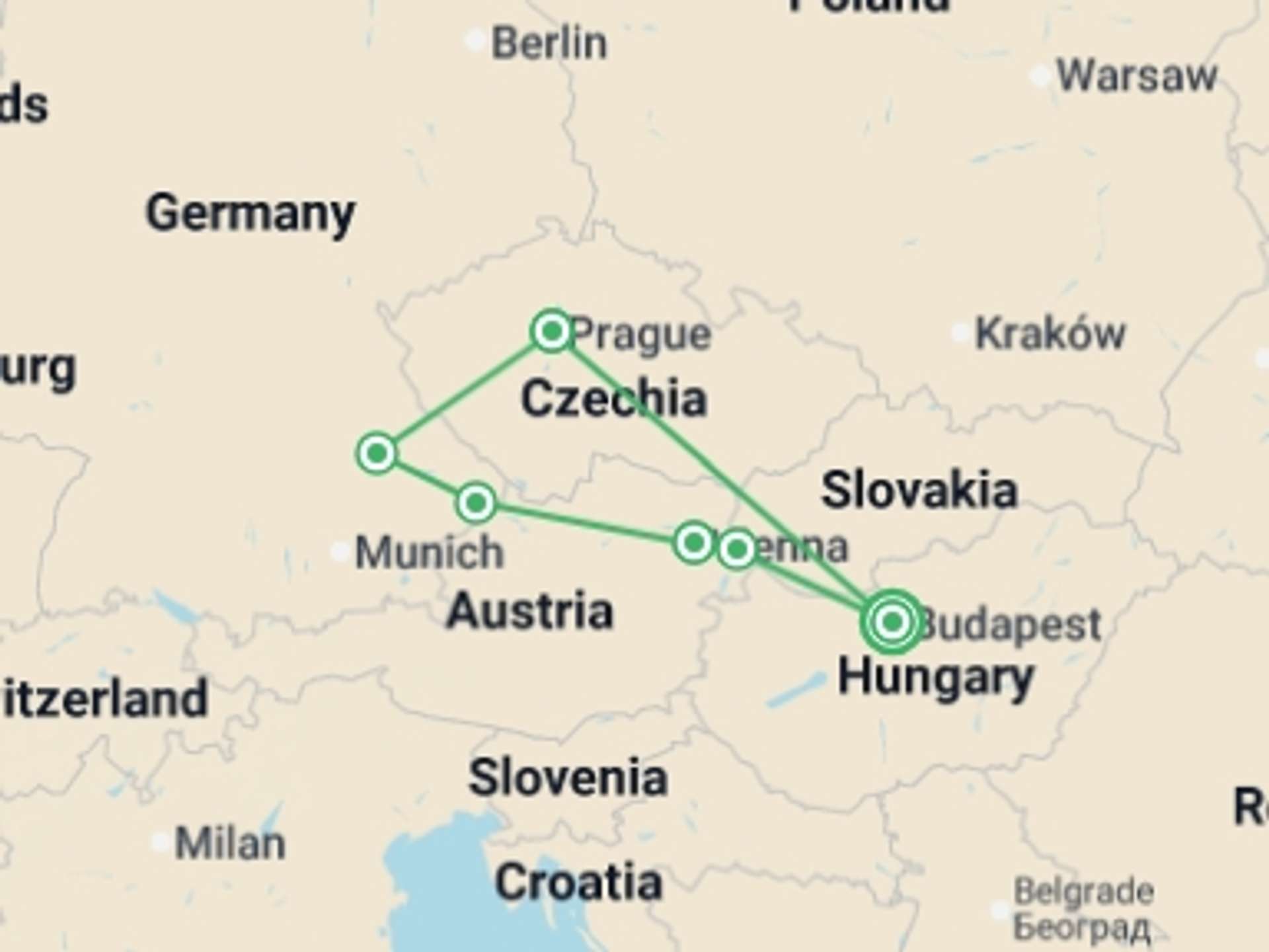 Eastern Europe 10-Day tours