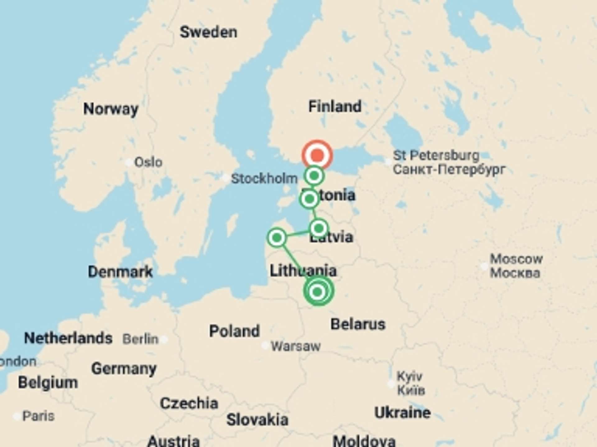 Northern Europe 12-Day tours