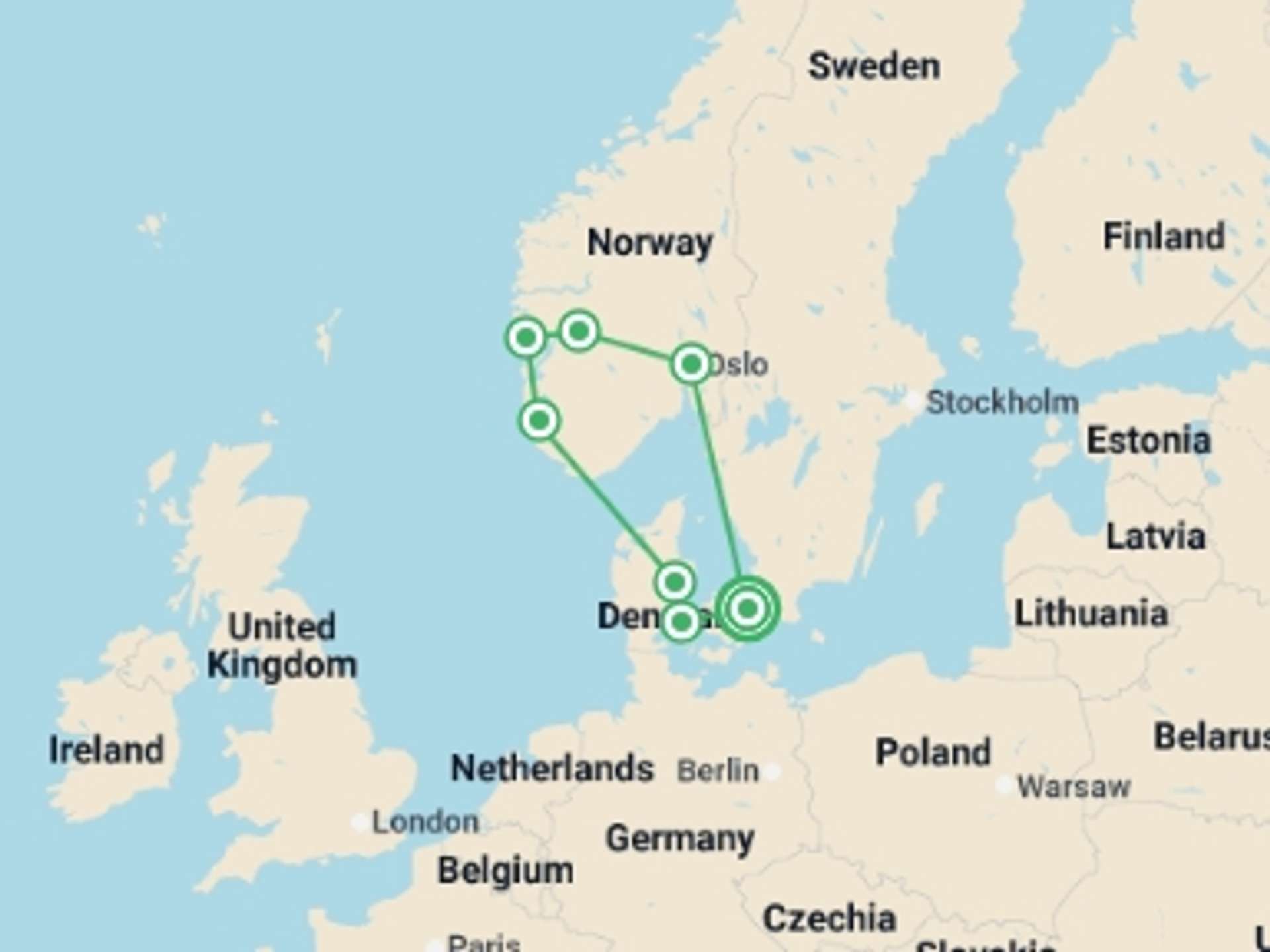 Scandinavia 8-Day tours