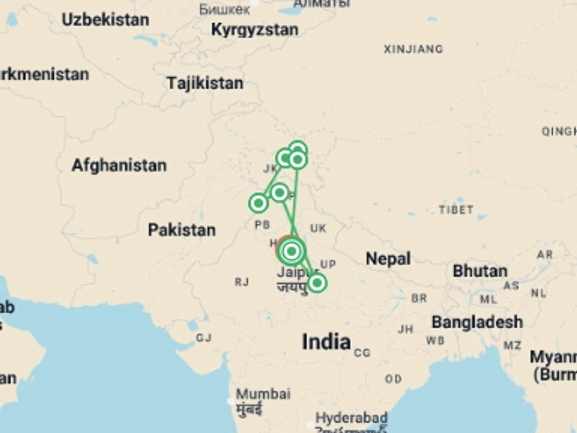 Asia 22-Day tours