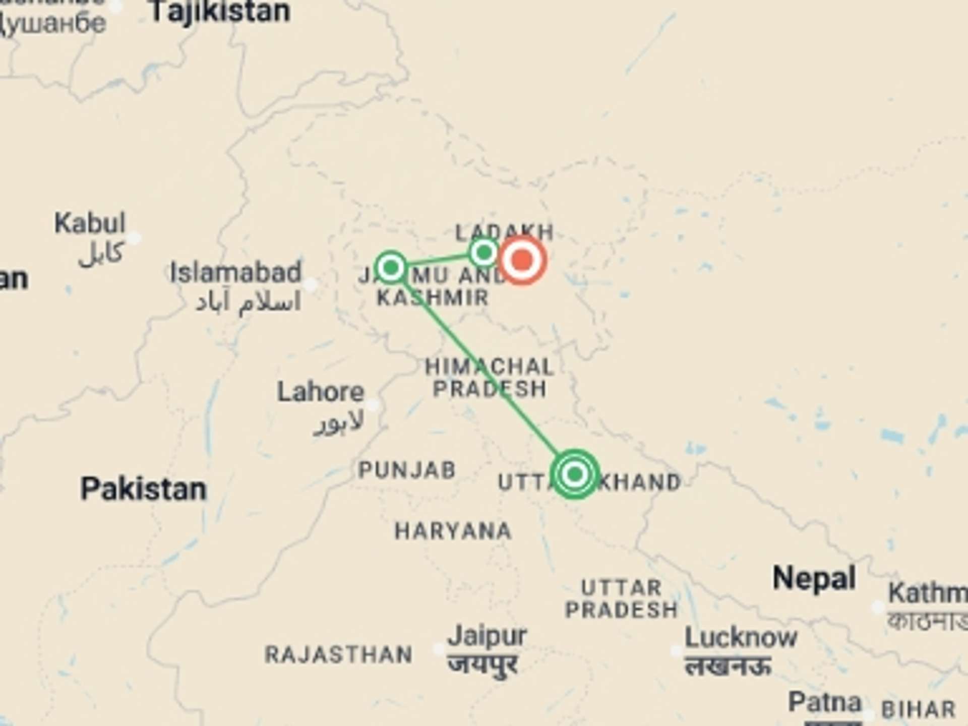 India 8-Day tours