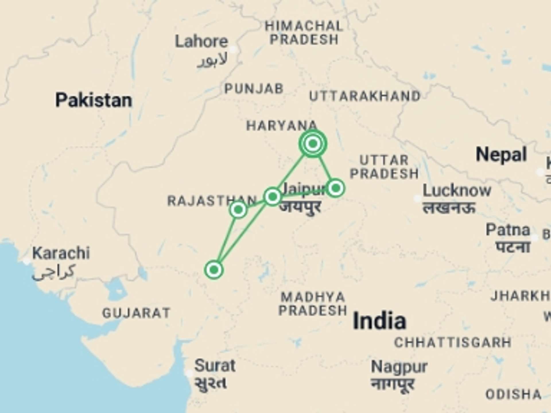 India 9-Day tours
