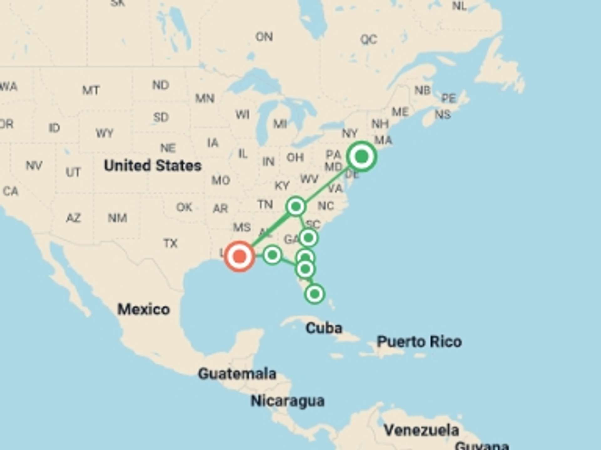 USA 10-Day tours