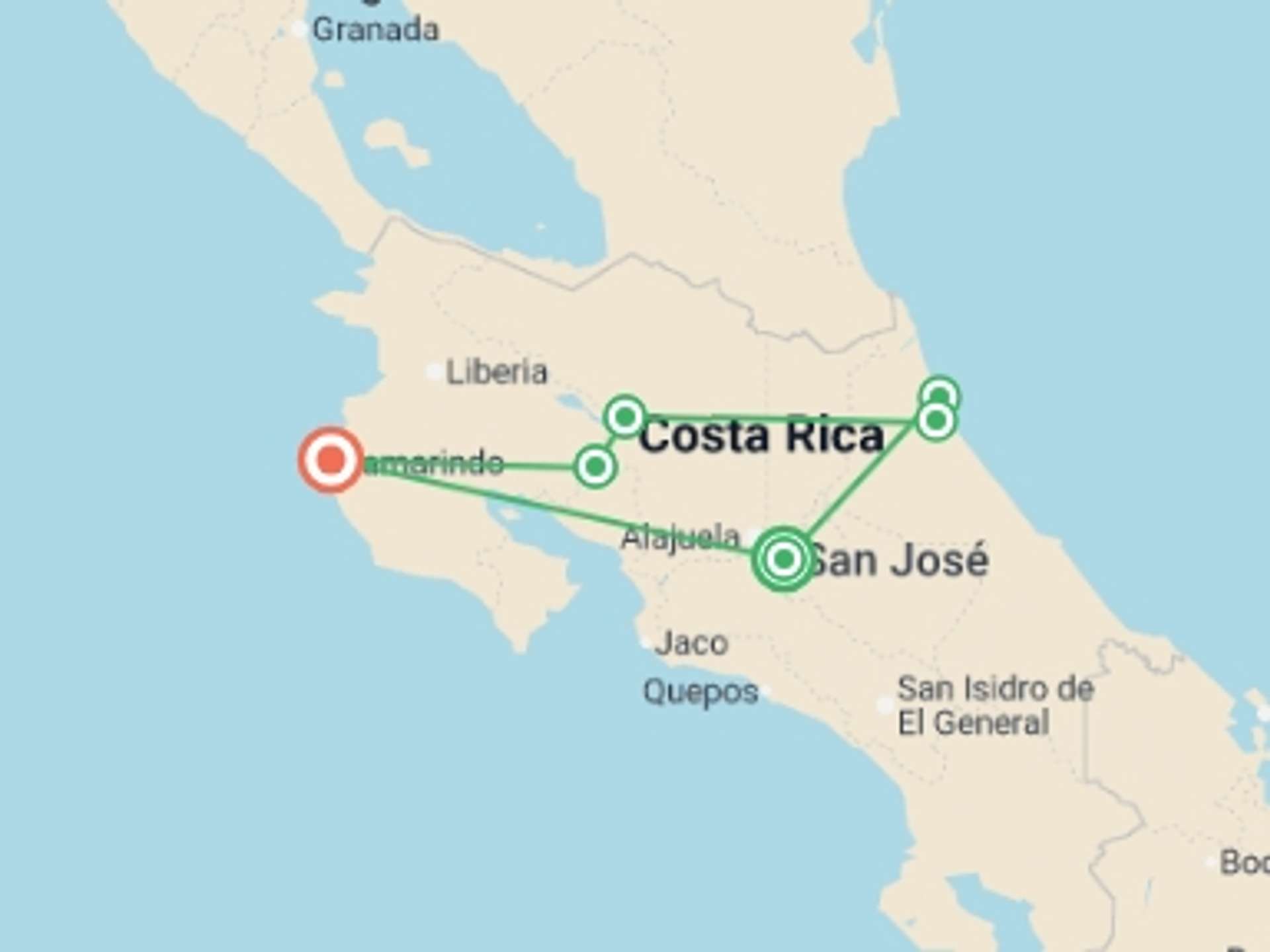 Costa Rica 10-Day tours