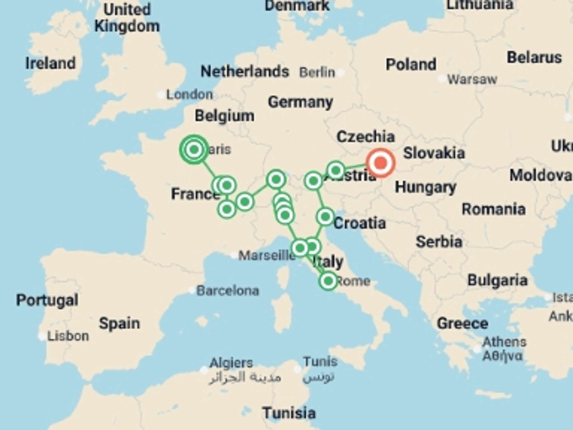 Mediterranean 16-Day tours