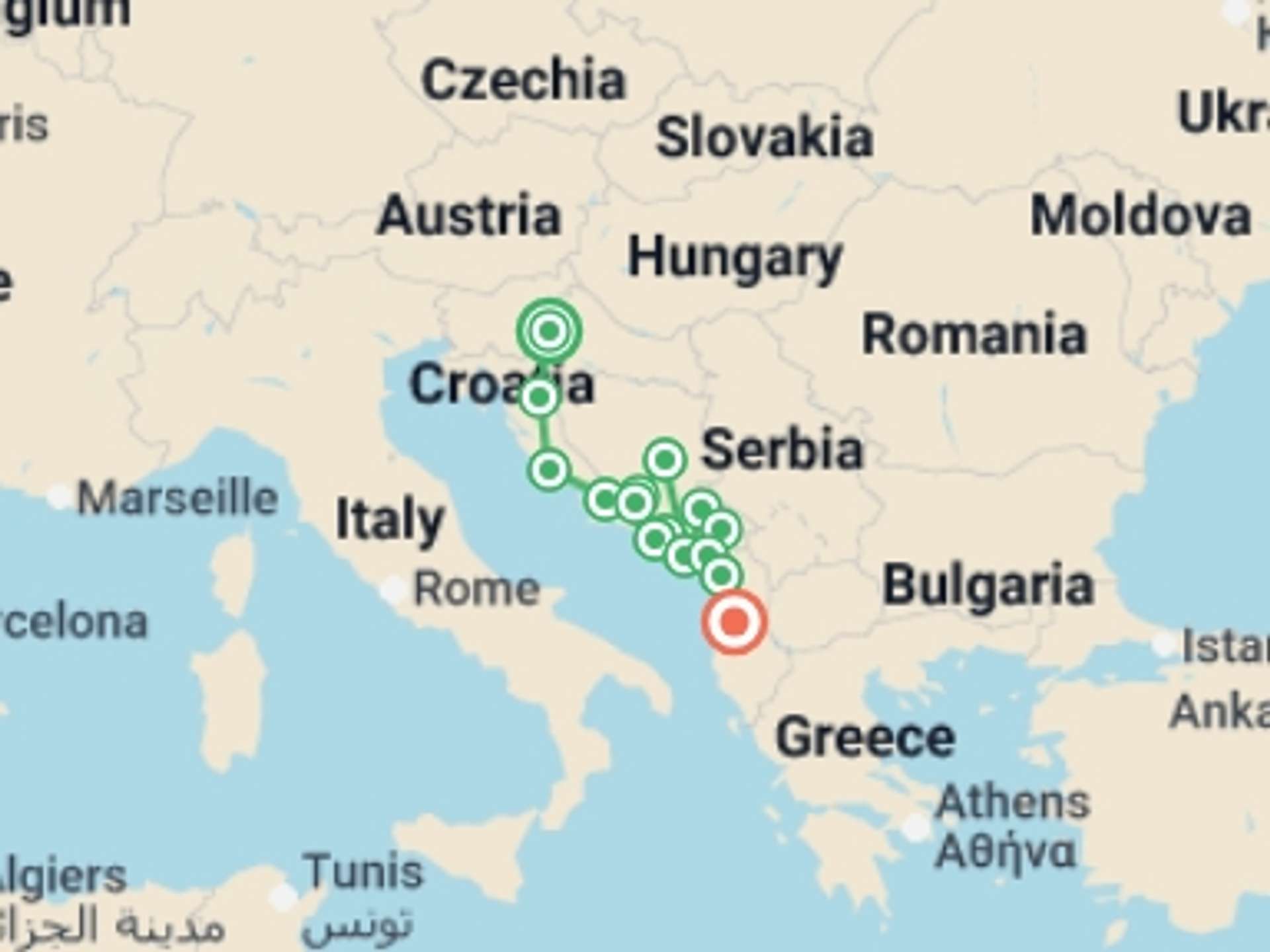 Mediterranean 22-Day tours
