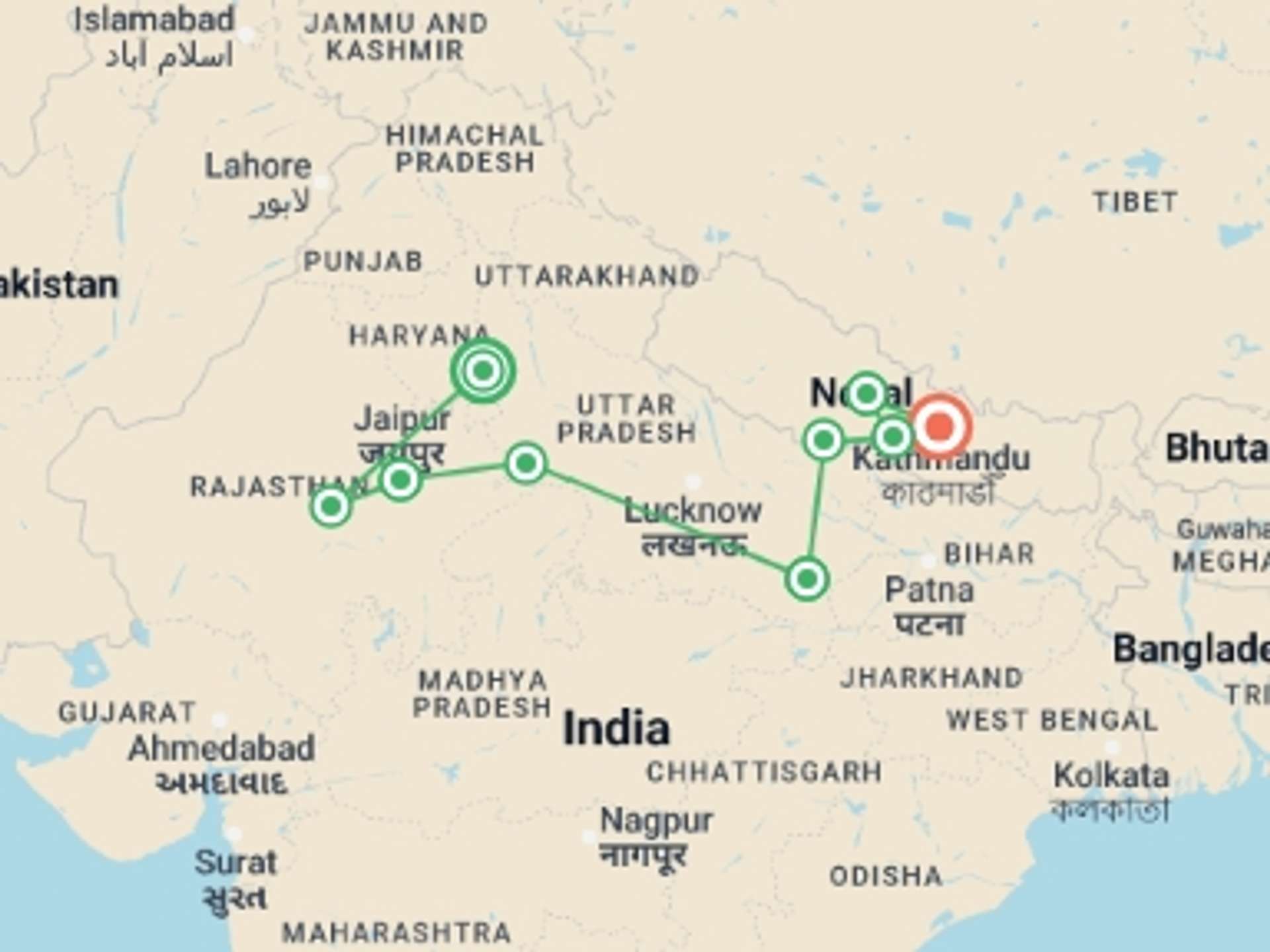 South Asia 15-Day tours