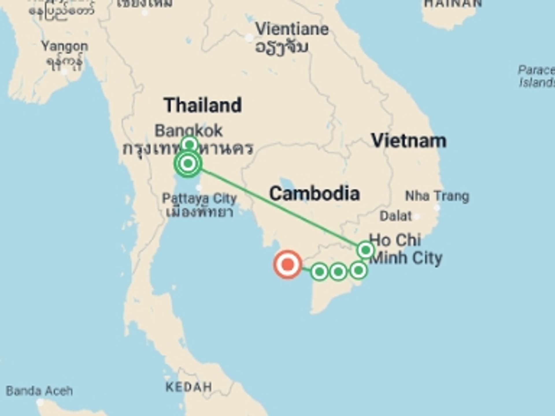 South East Asia 10-Day tours