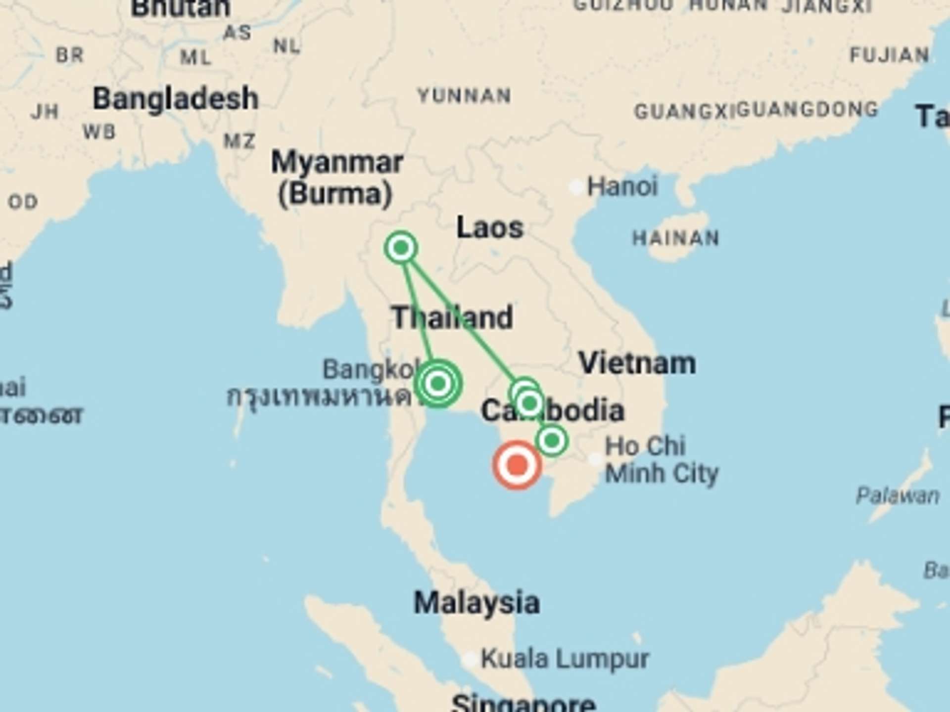 South East Asia 15-Day tours