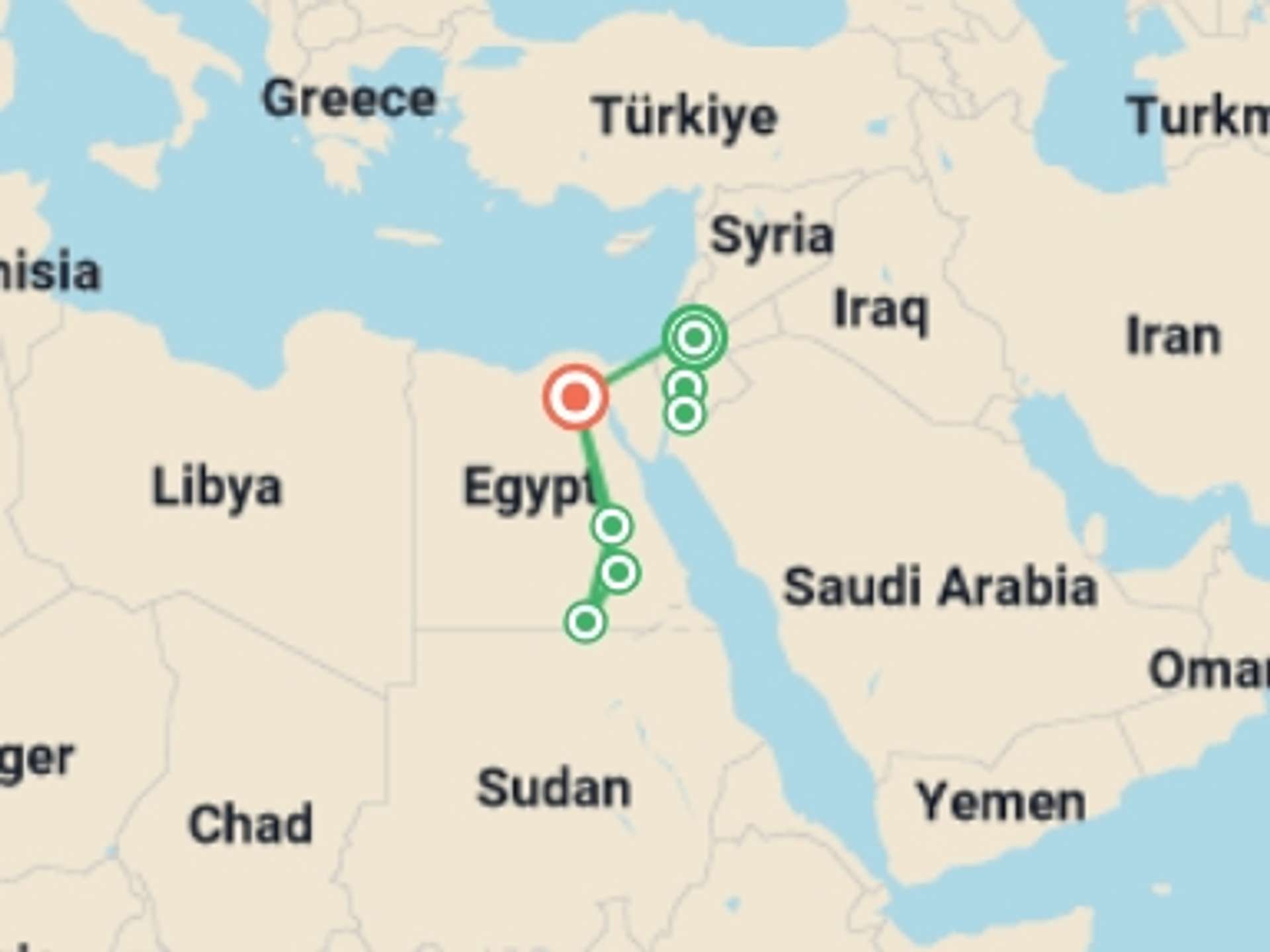 Middle East 4-Day tours