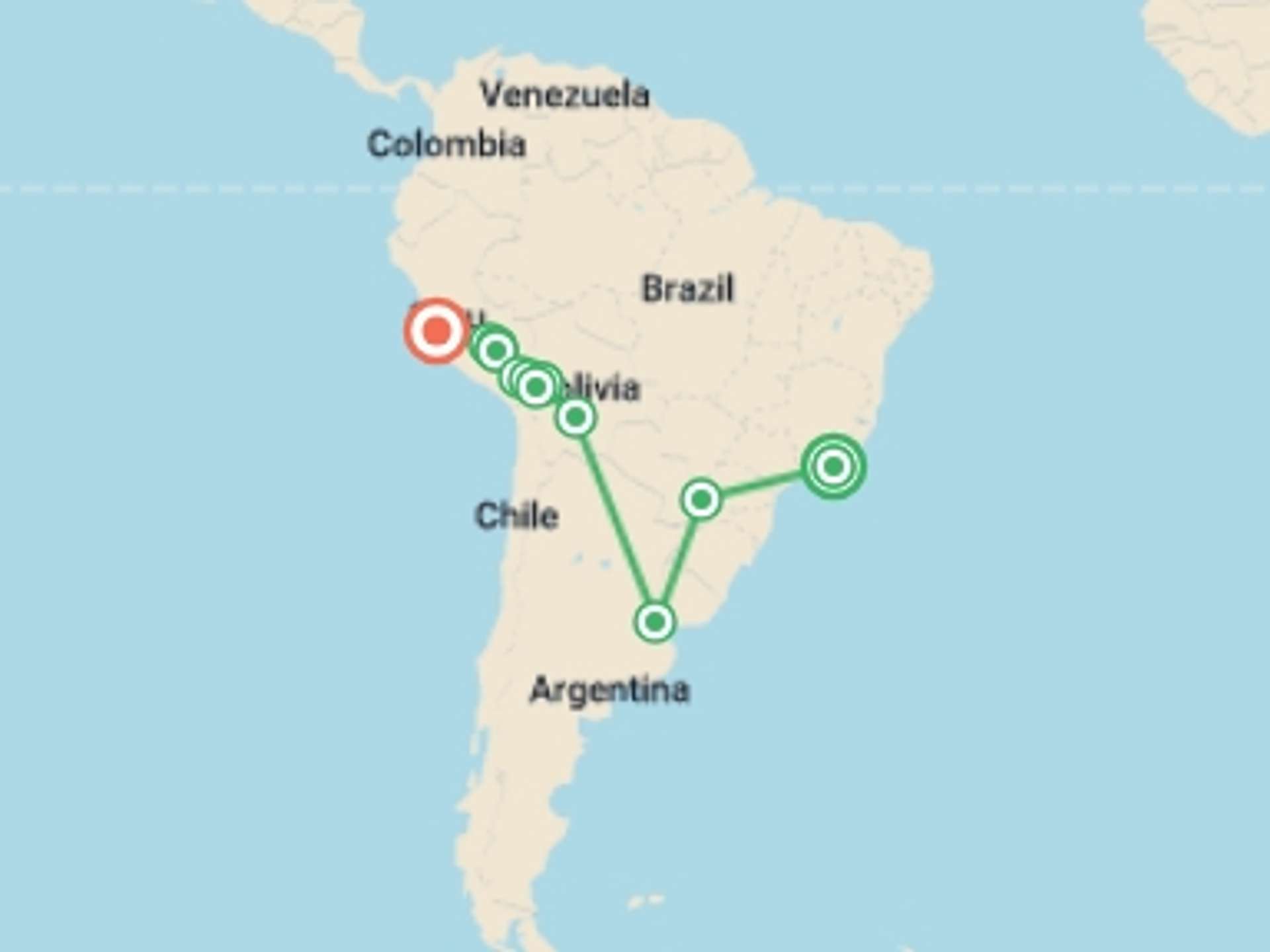 South America 21-Day tours