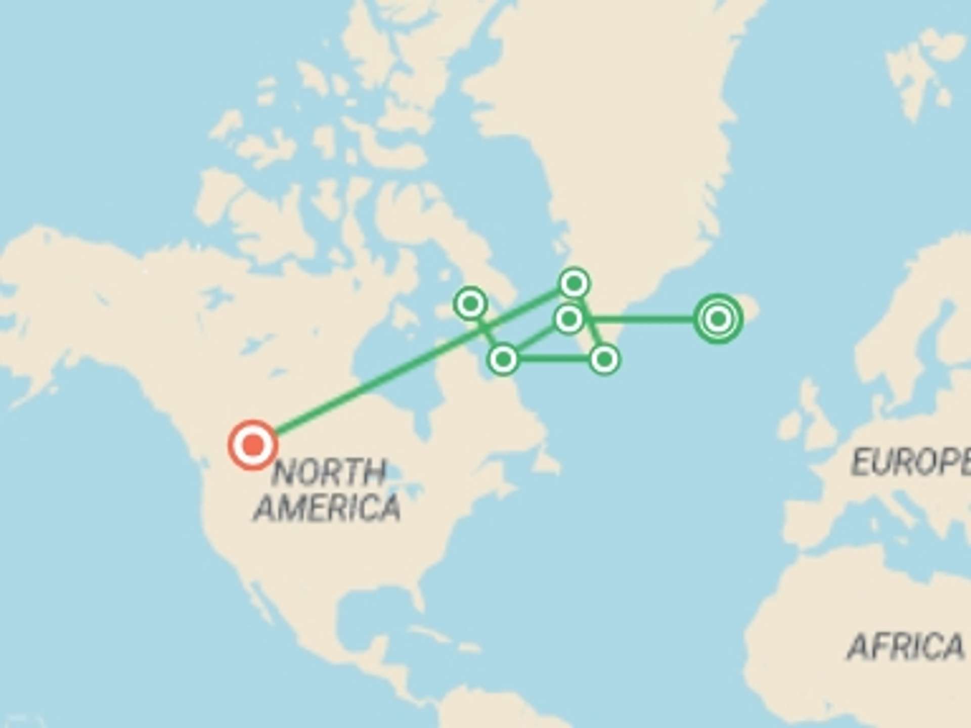 North America 17-Day tours