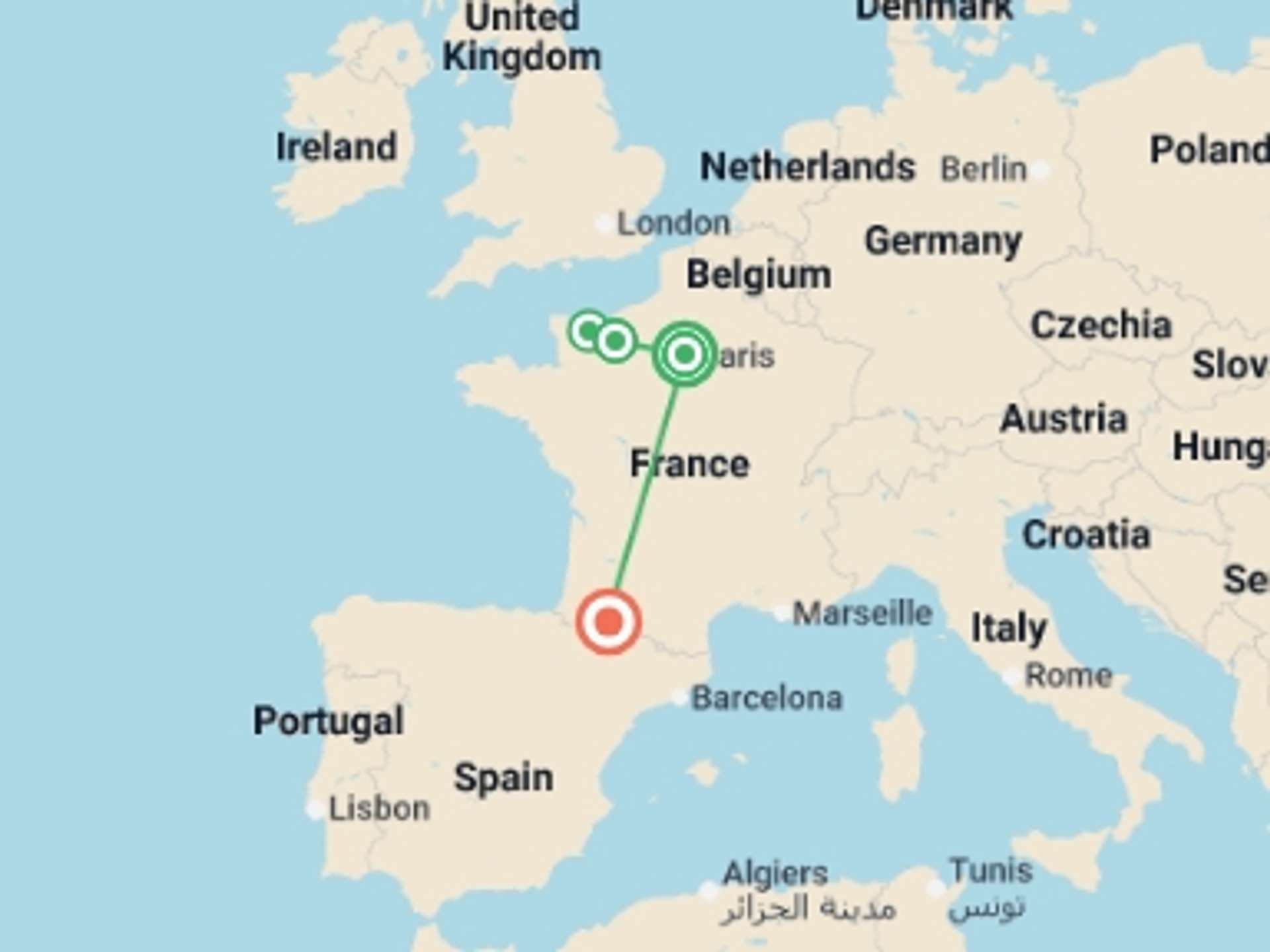 France 10-Day tours