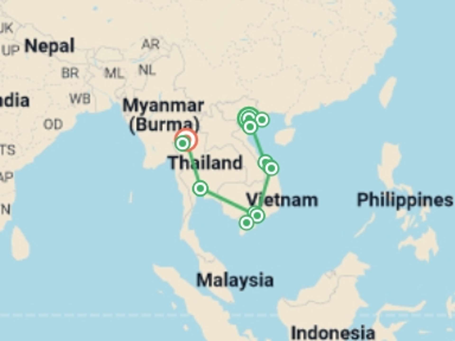 Indochina 18-Day tours
