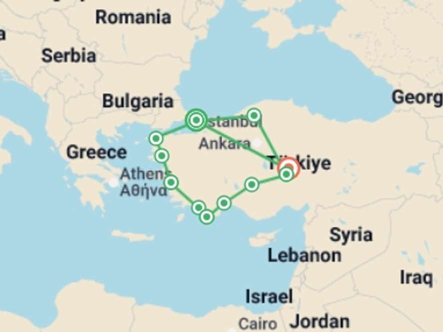 Turkey 15-Day tours