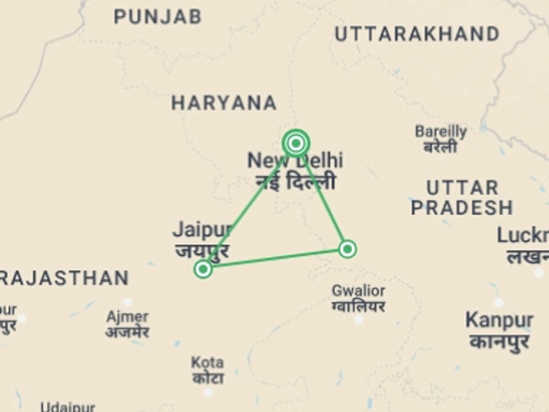 India 4-Day tours