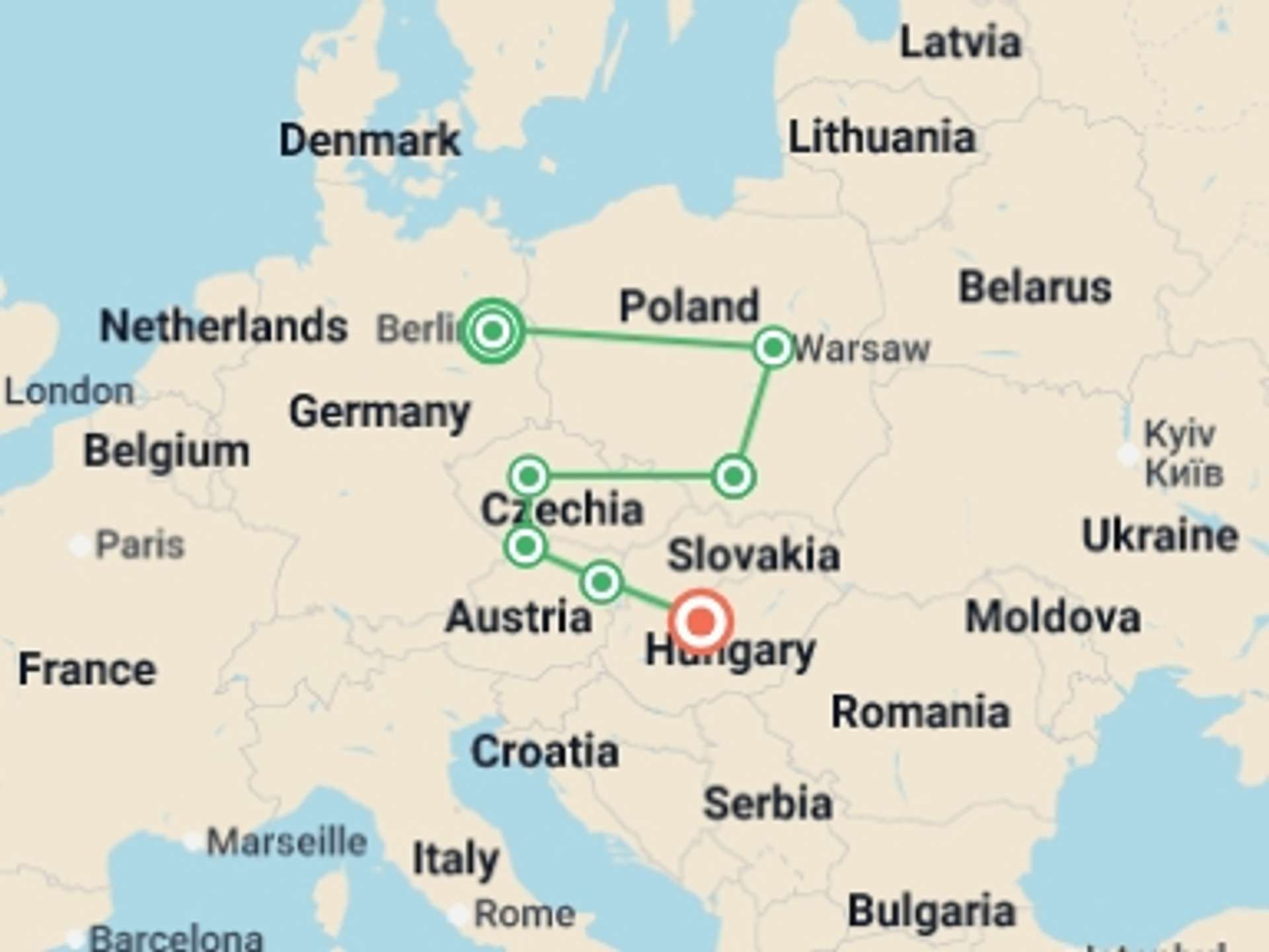 Eastern Europe 14-Day tours