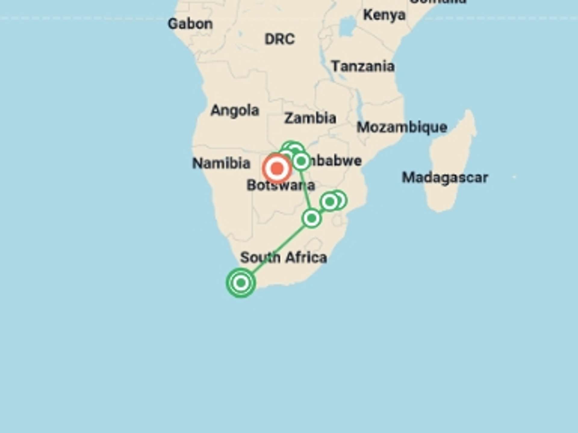 Southern Africa 21-Day tours