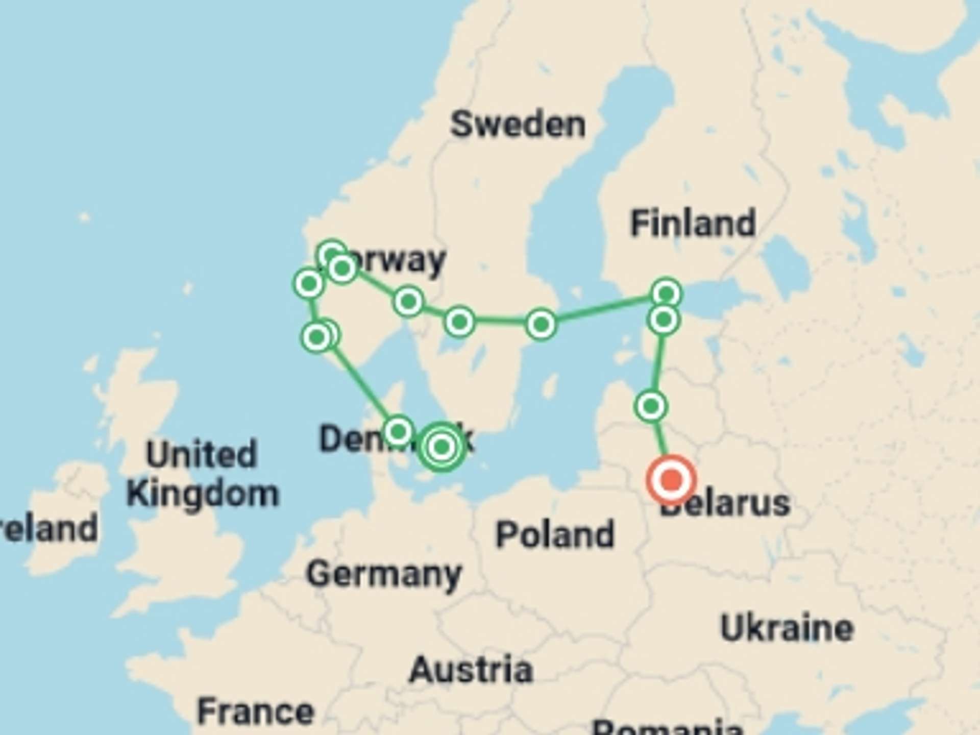 Northern Europe 17-Day tours
