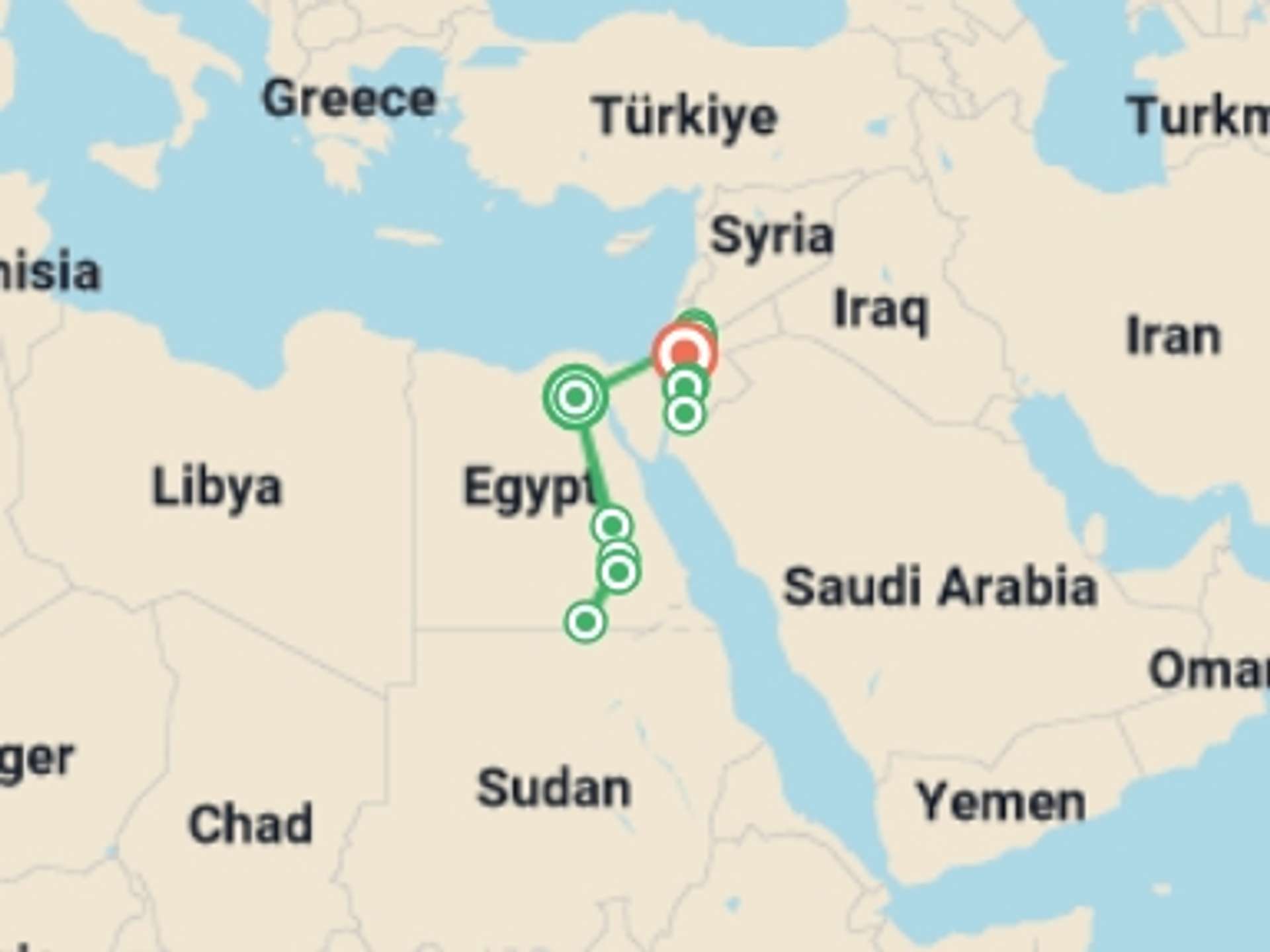 Middle East 14-Day tours