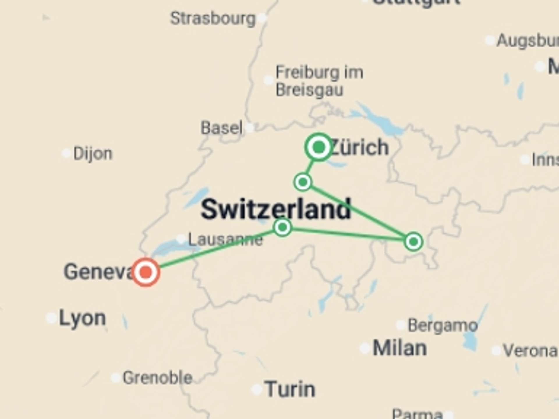 Switzerland 7-Day tours