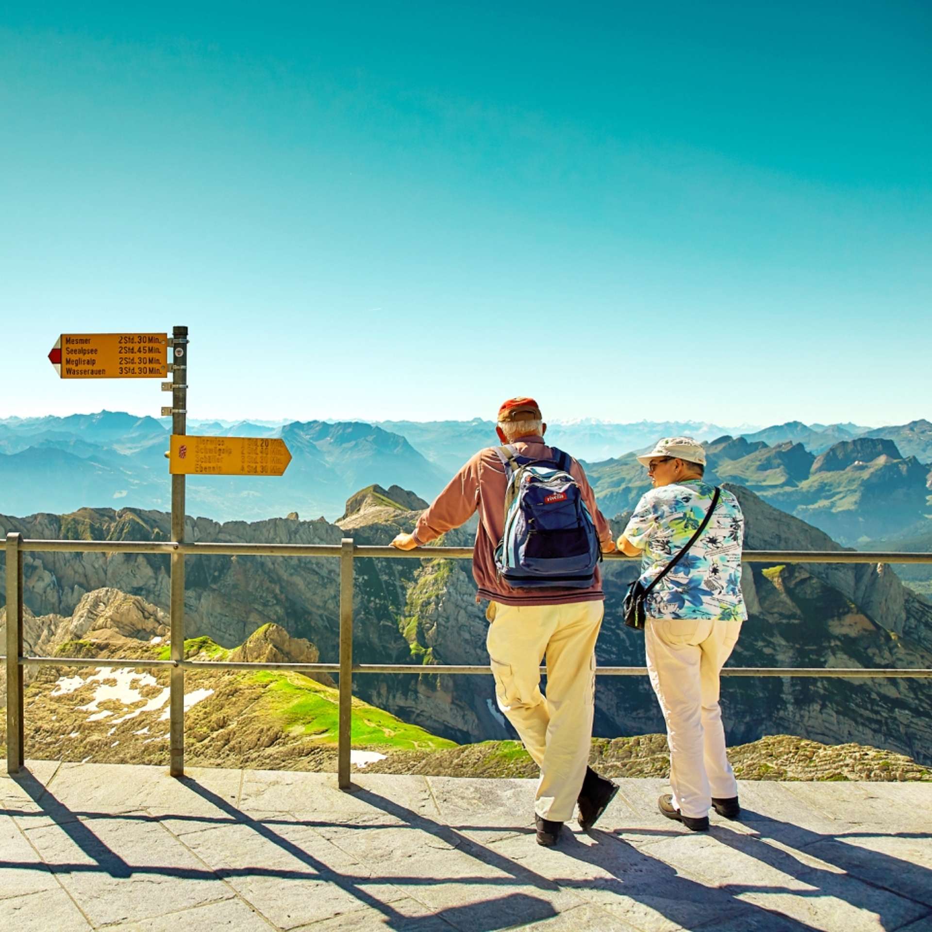 Senior Travelers tours in Switzerland