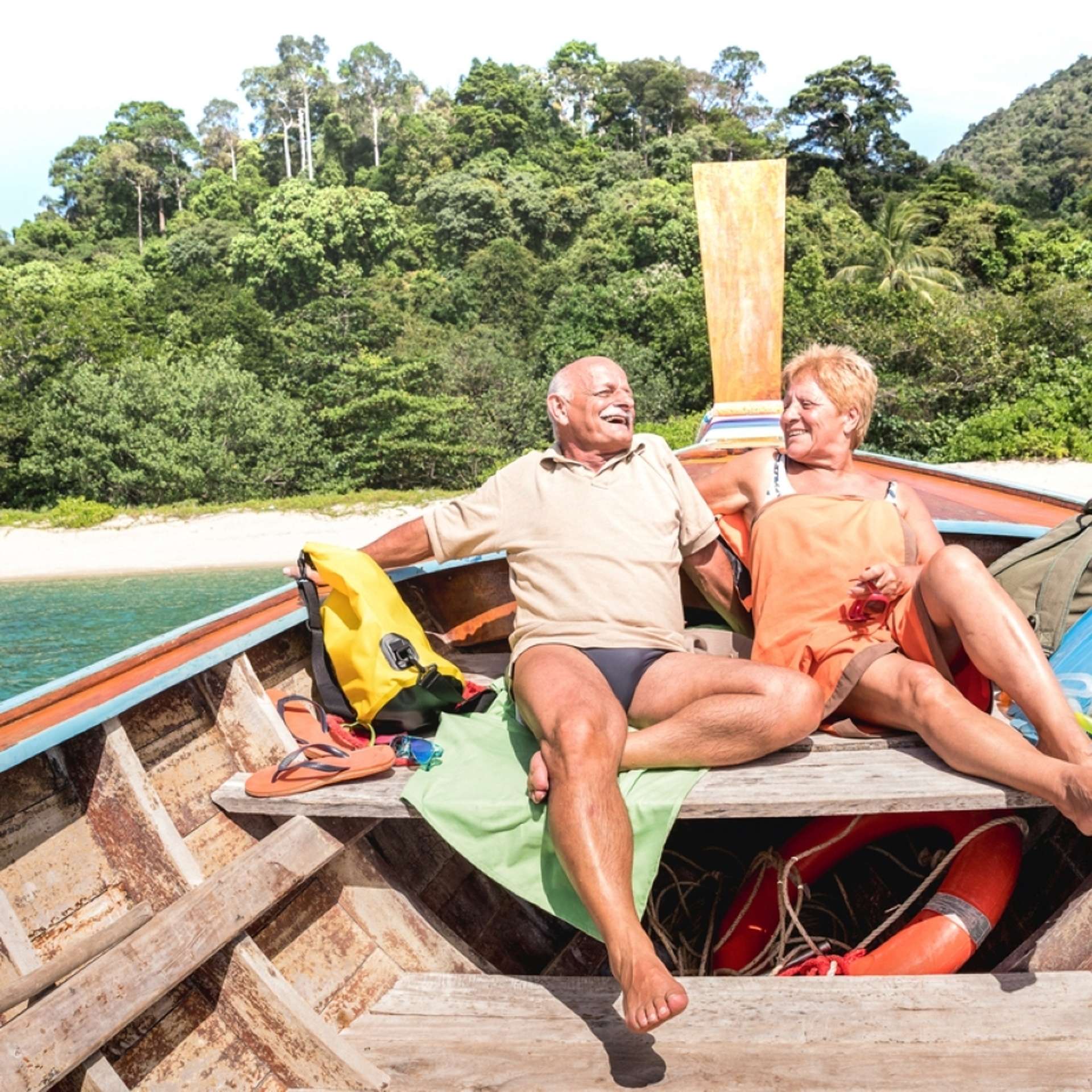 Senior Travelers tours in Thailand