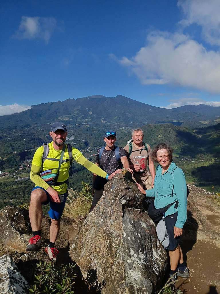 Mircea on his trip to Panama and Costa Rica with a group of other travelers